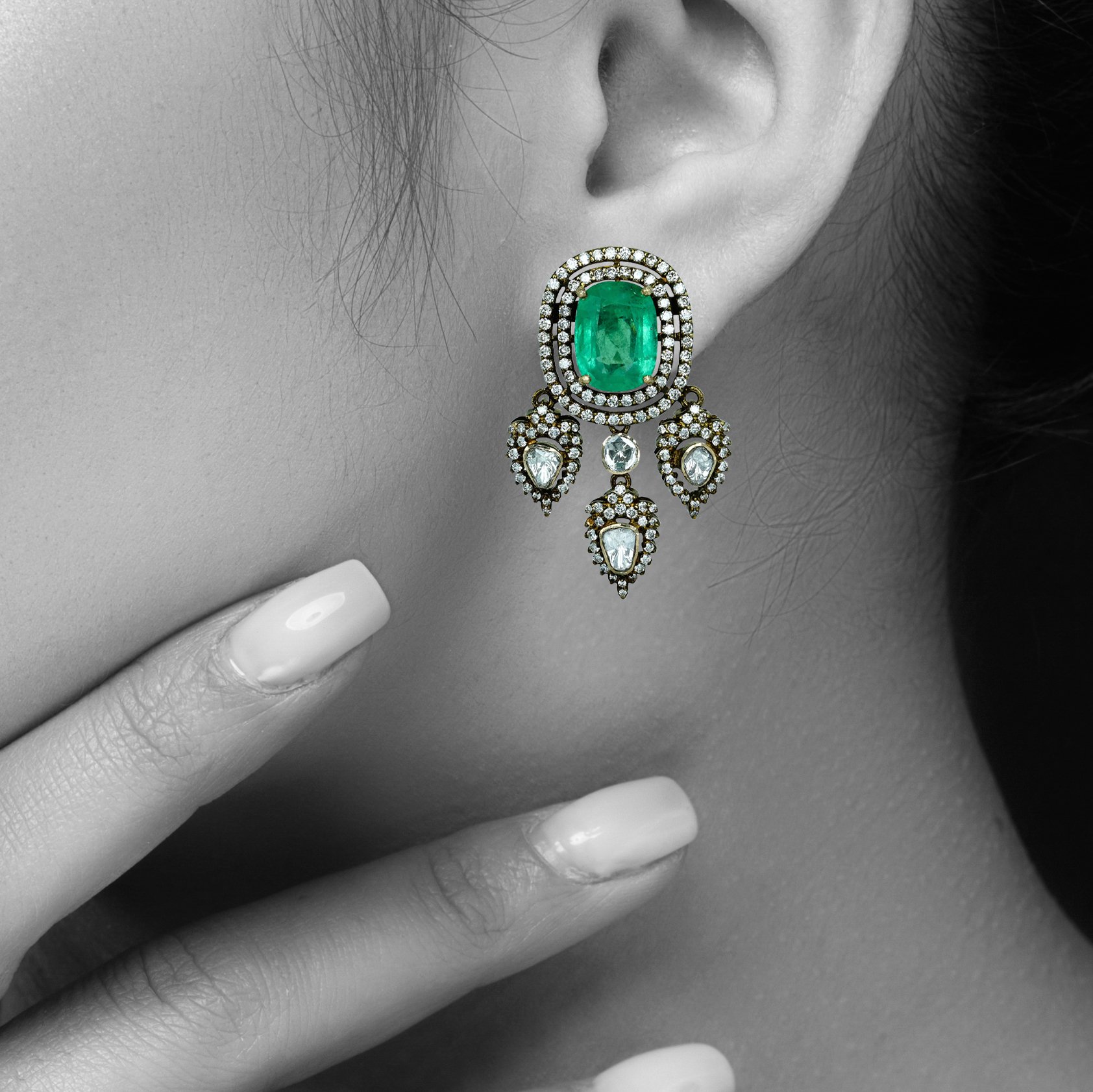 Earring with (NP163) Necklace