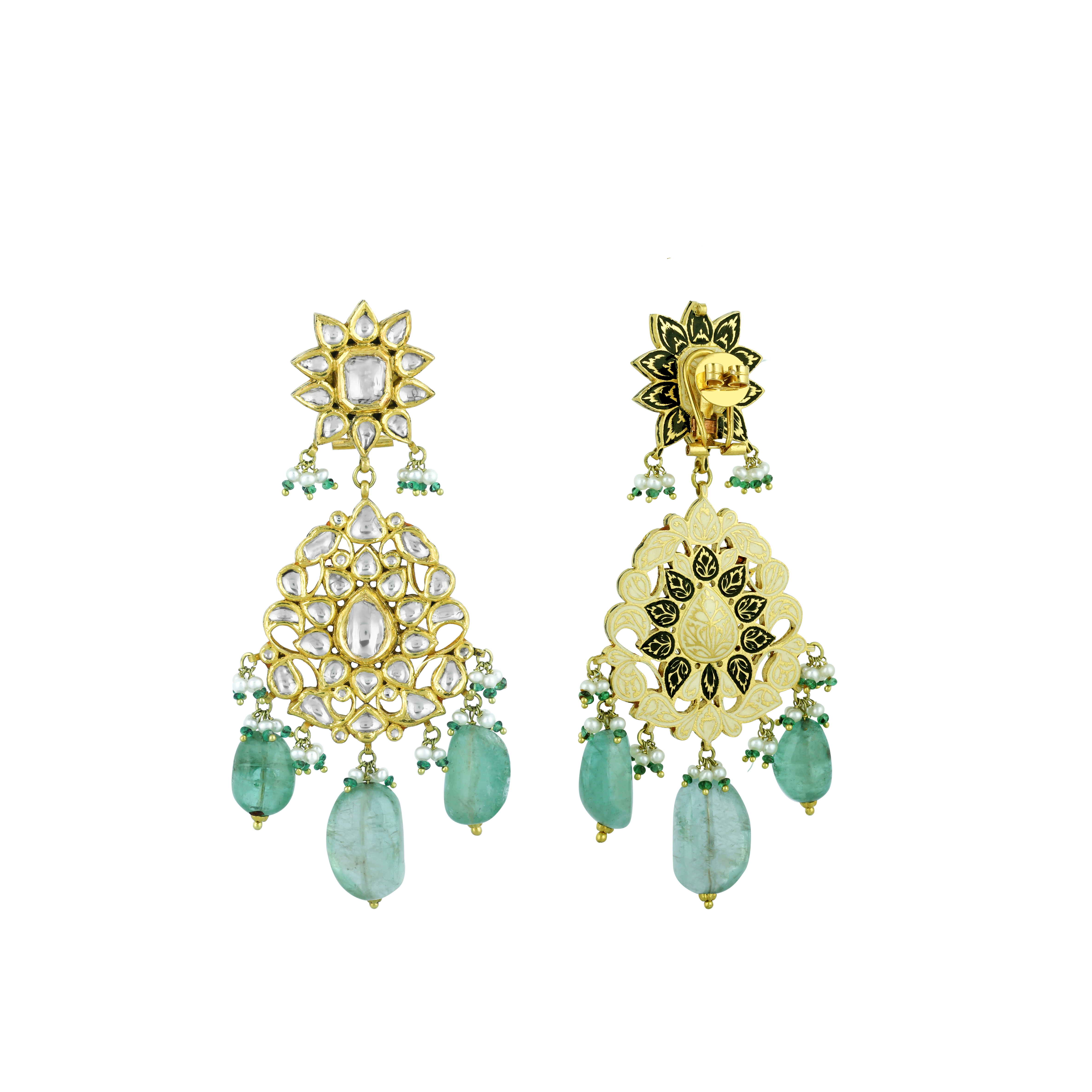 Earring with (RS653) Necklace