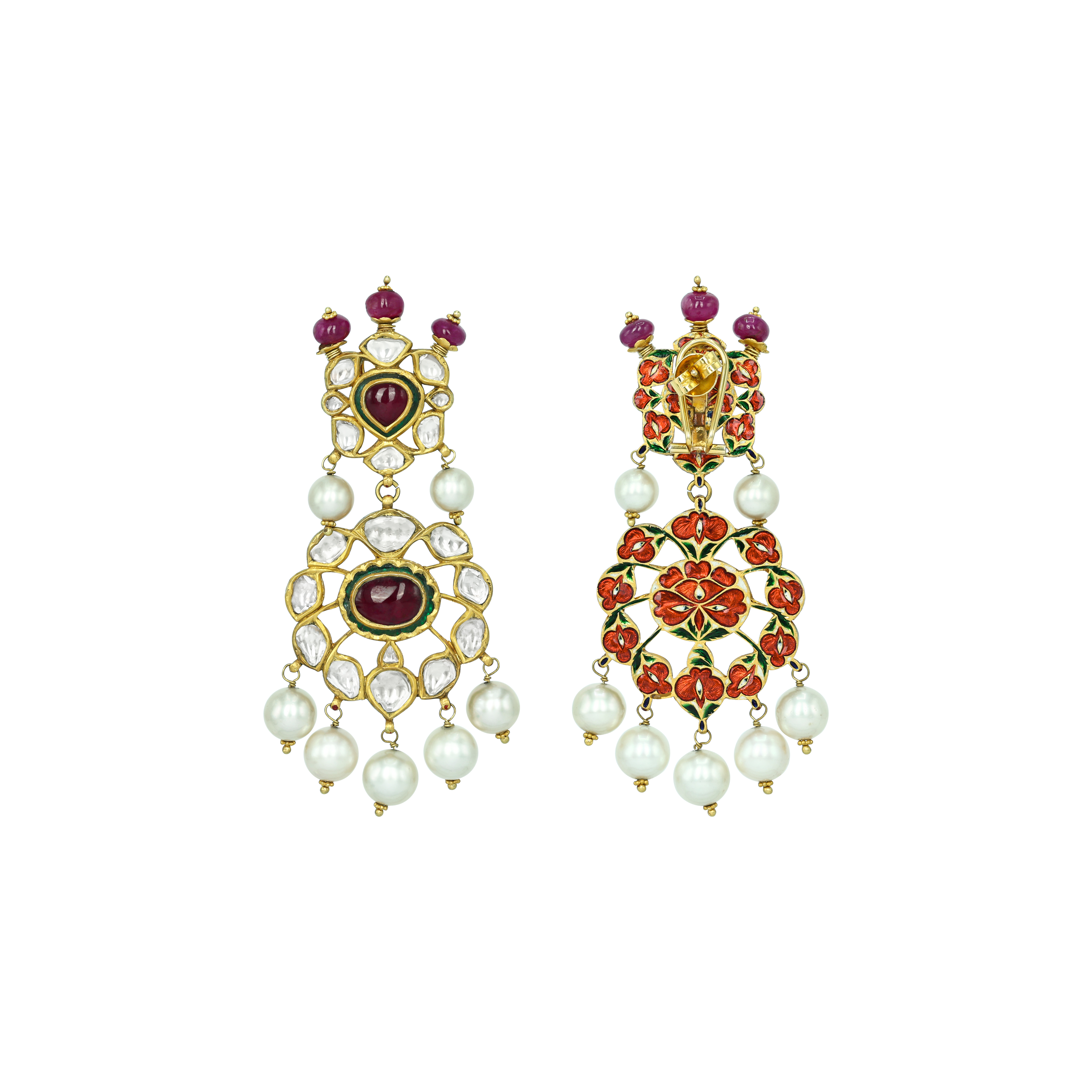 Earring with (NKCS0033-KMNE2889) Necklace