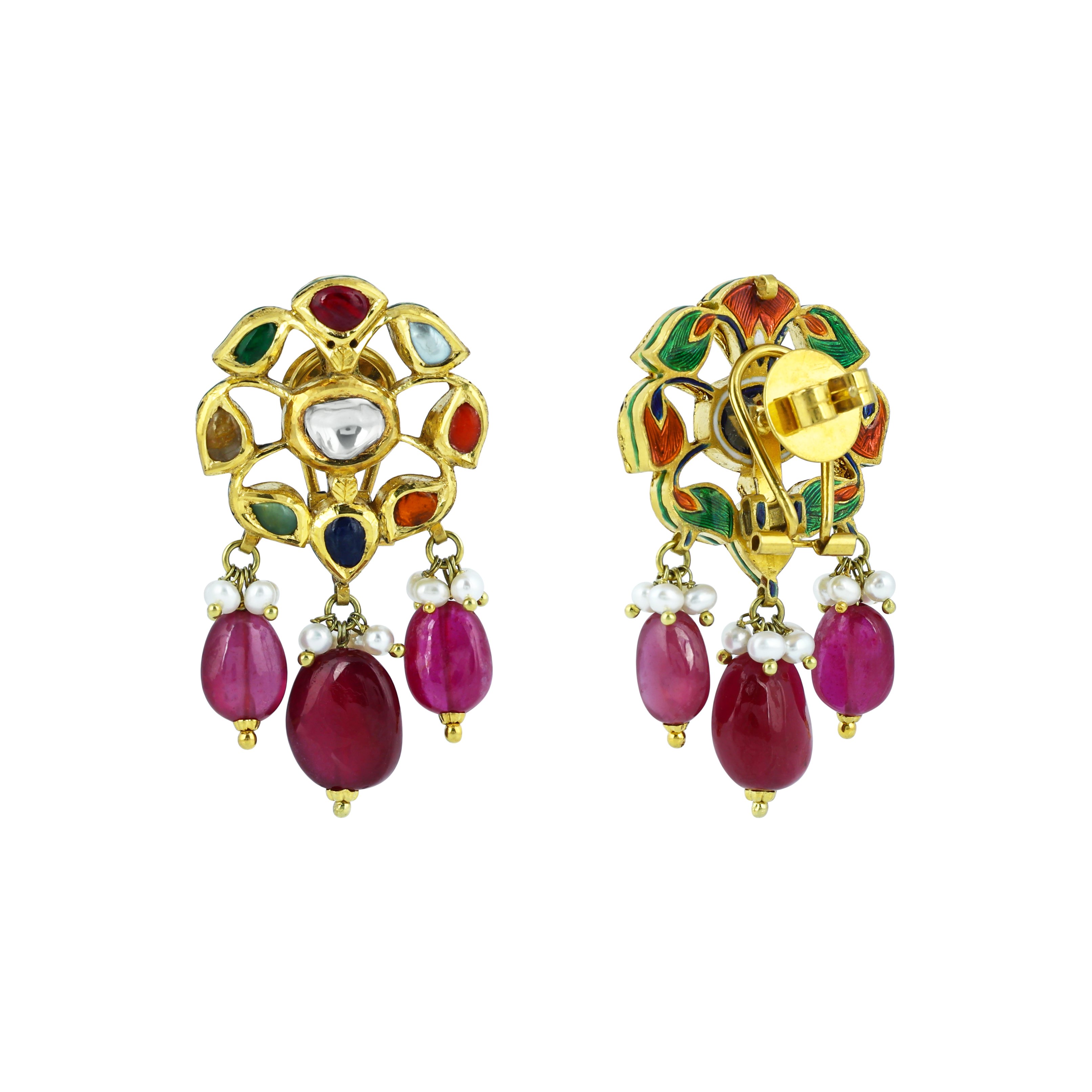 Earring with (RS656) Necklace