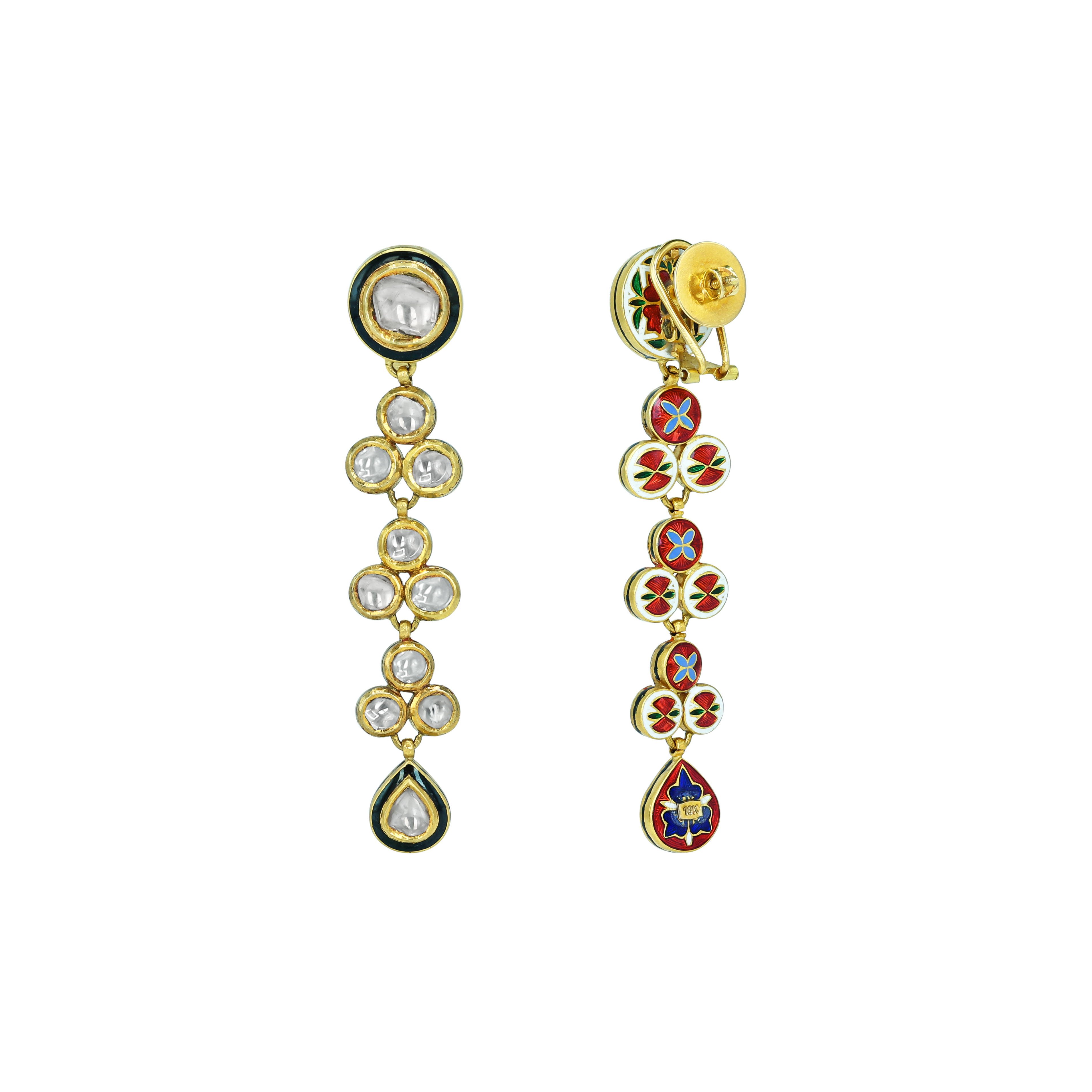 Earring with (SNO5237-KMNE2998) Necklace