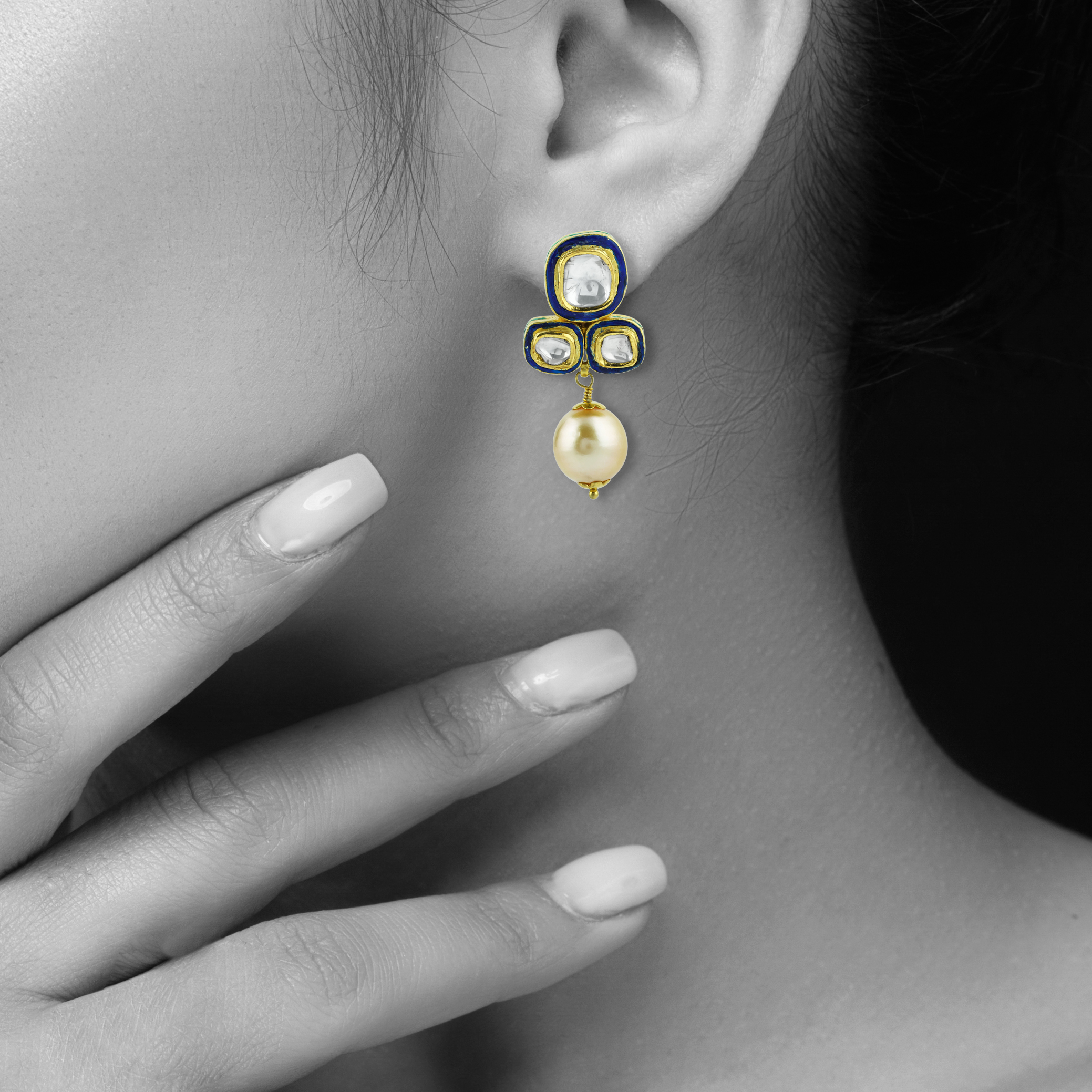 Earring with (RS660) Necklace
