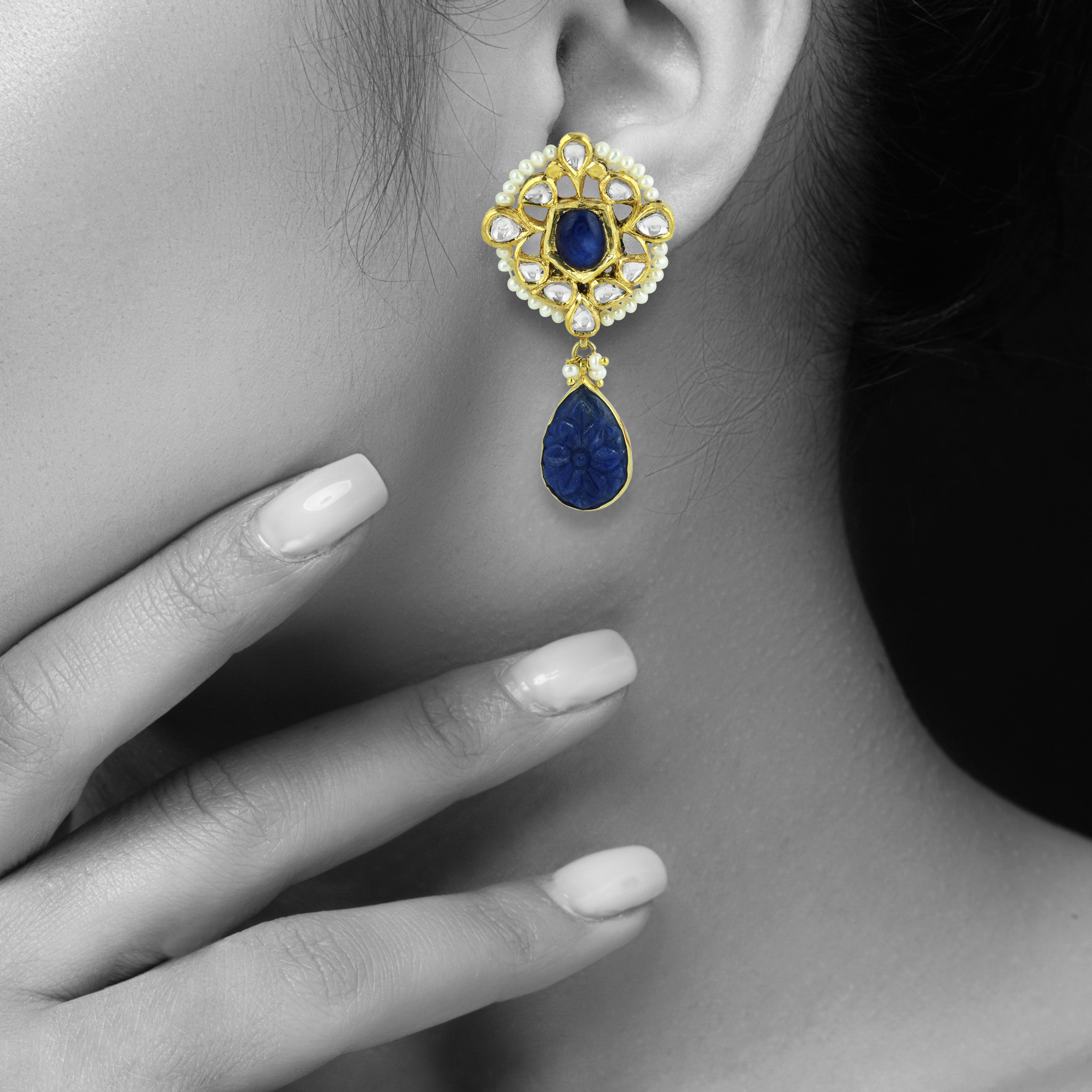 Earring with (RS657) Necklace