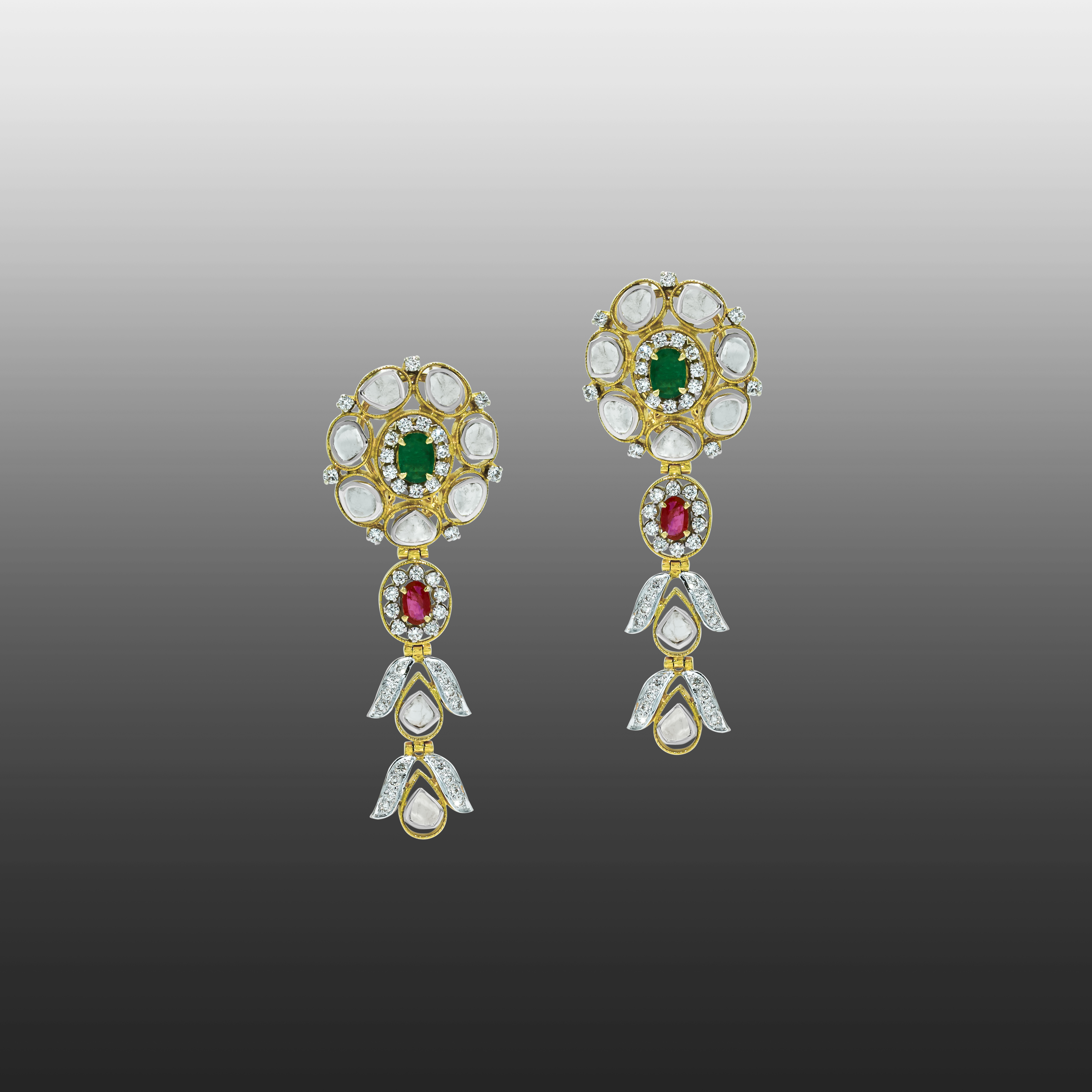 Earring with (GD0731-GDNE0467) Necklace