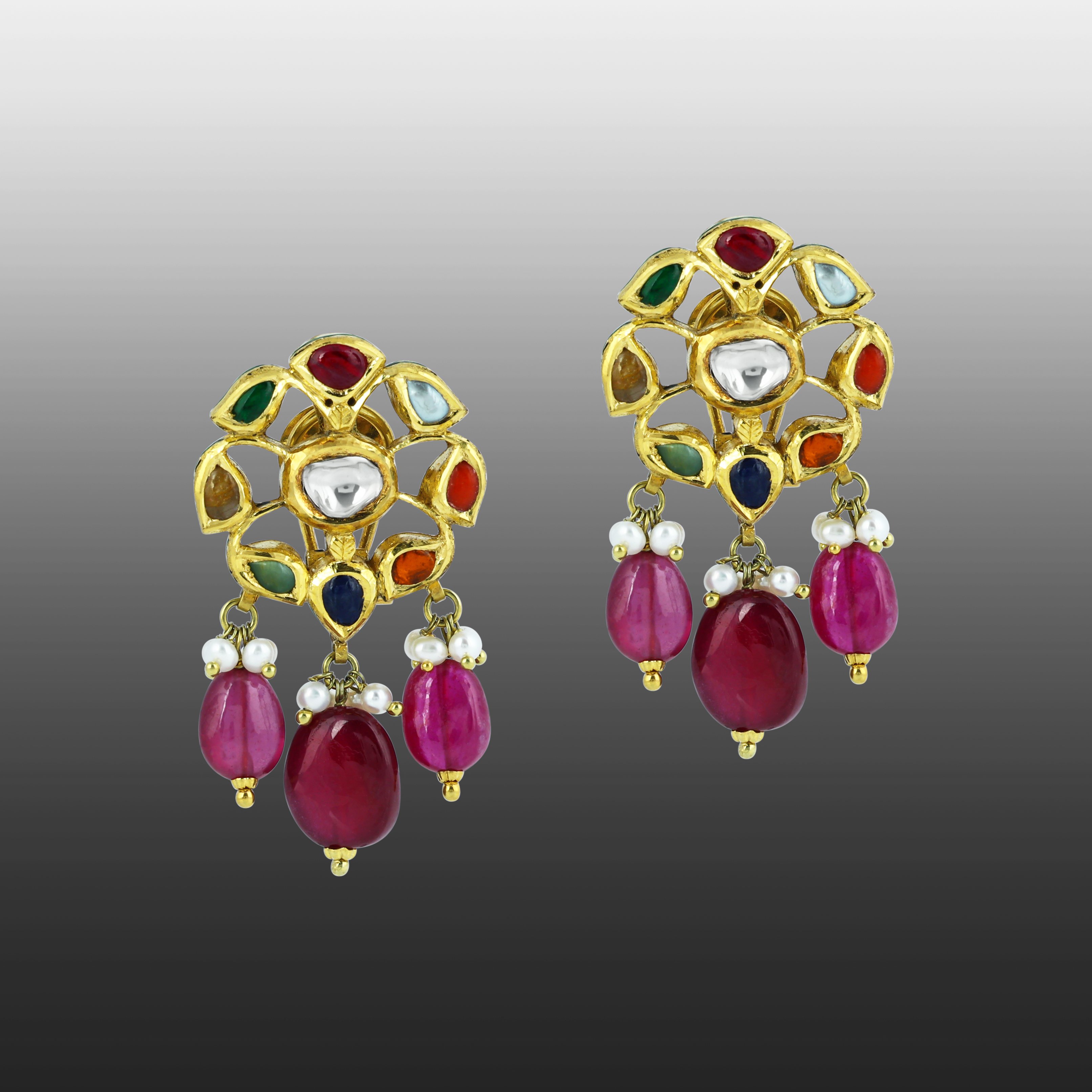 Earring with (RS656) Necklace
