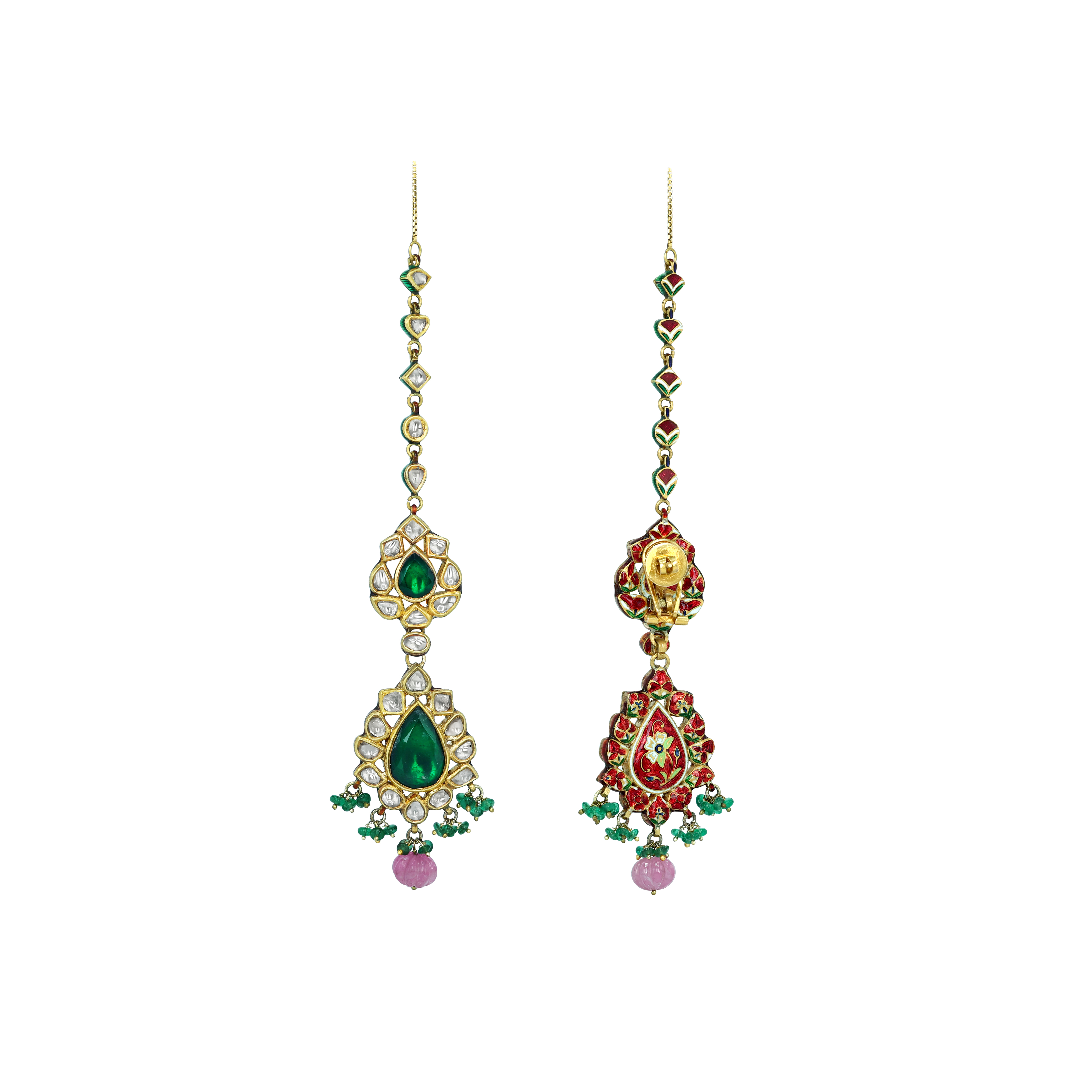 Earring with (NKCS0032-KMNE2877) Necklace